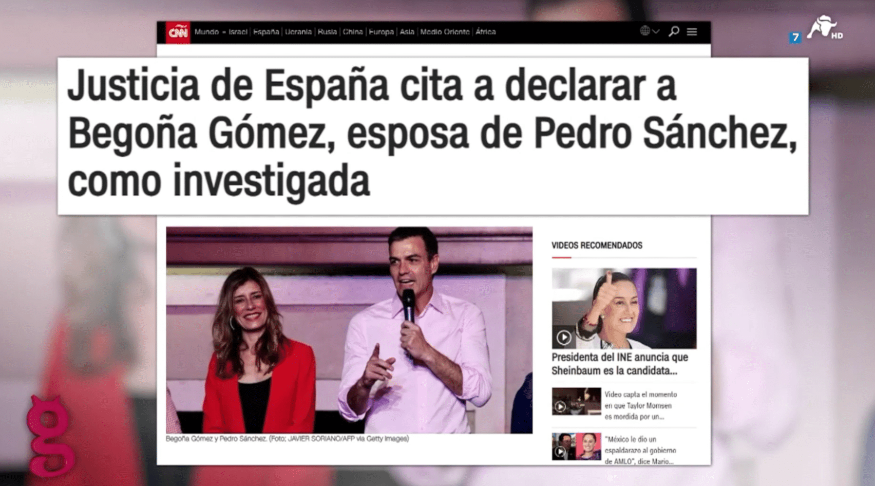 ¡Sánchez no sabe ya dónde meterse! La “corrupción” de Begoña copa la prensa internacional 