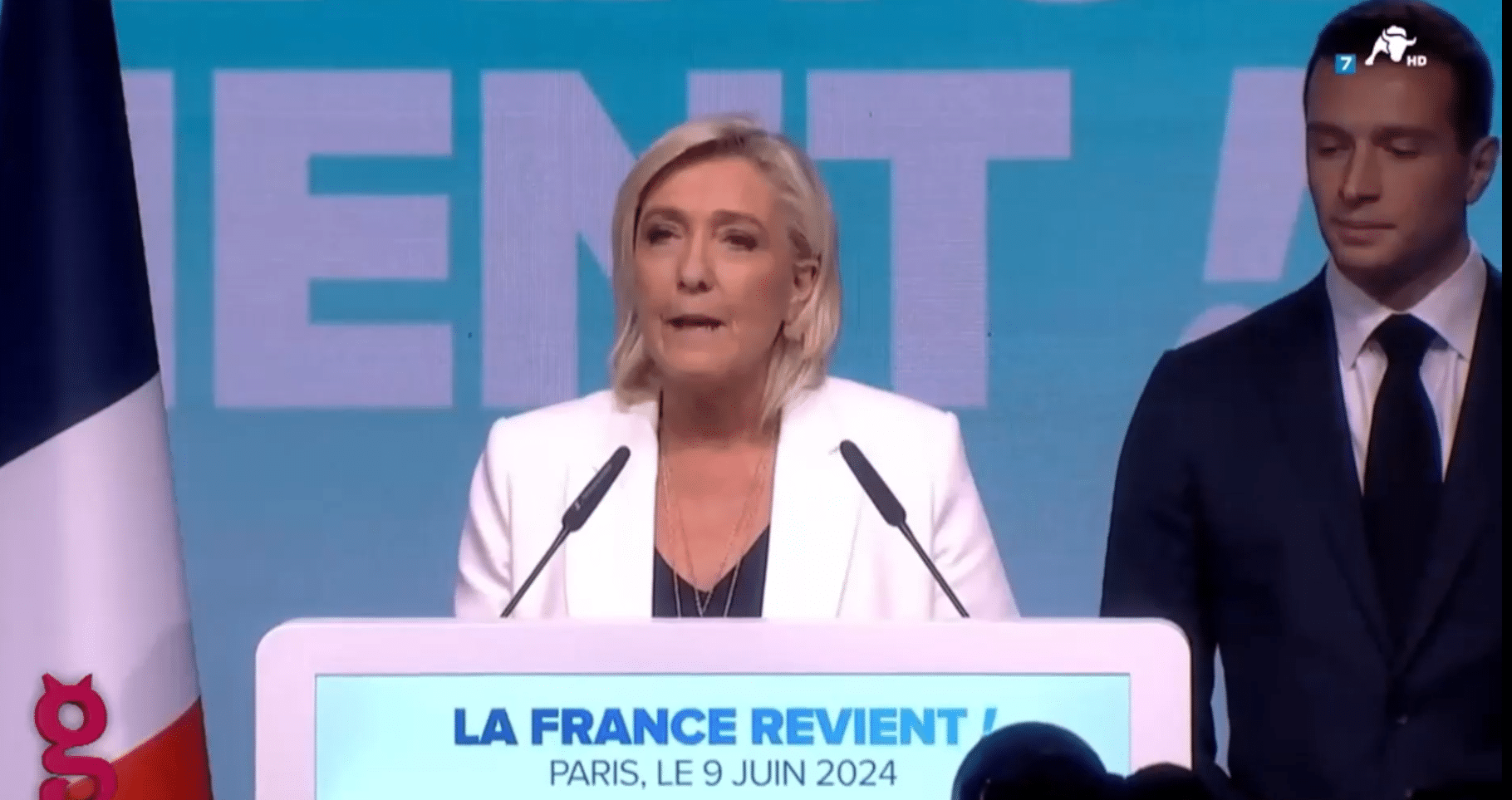 Meloni y Le Pen, la delantera de Europa de las Naciones en Bruselas