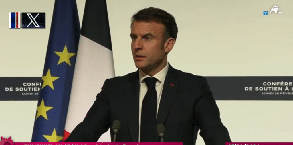 Macron reúne este lunes a los líderes europeos para abordar el futuro de la seguridad en Europa.