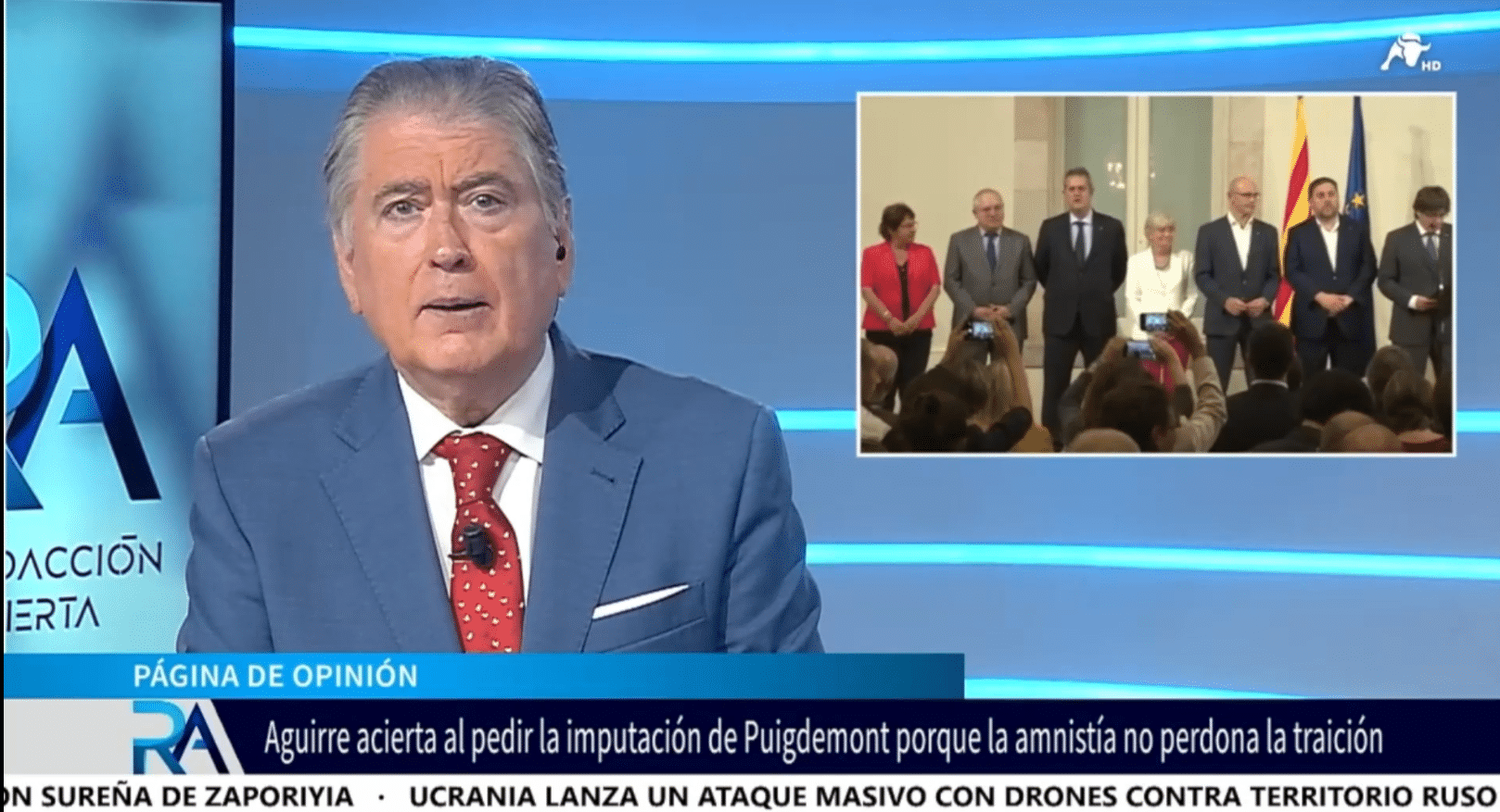  Puigdemont será juzgado por alta traición: «Coquetear con el FSB produce cierto estupor en la UE»