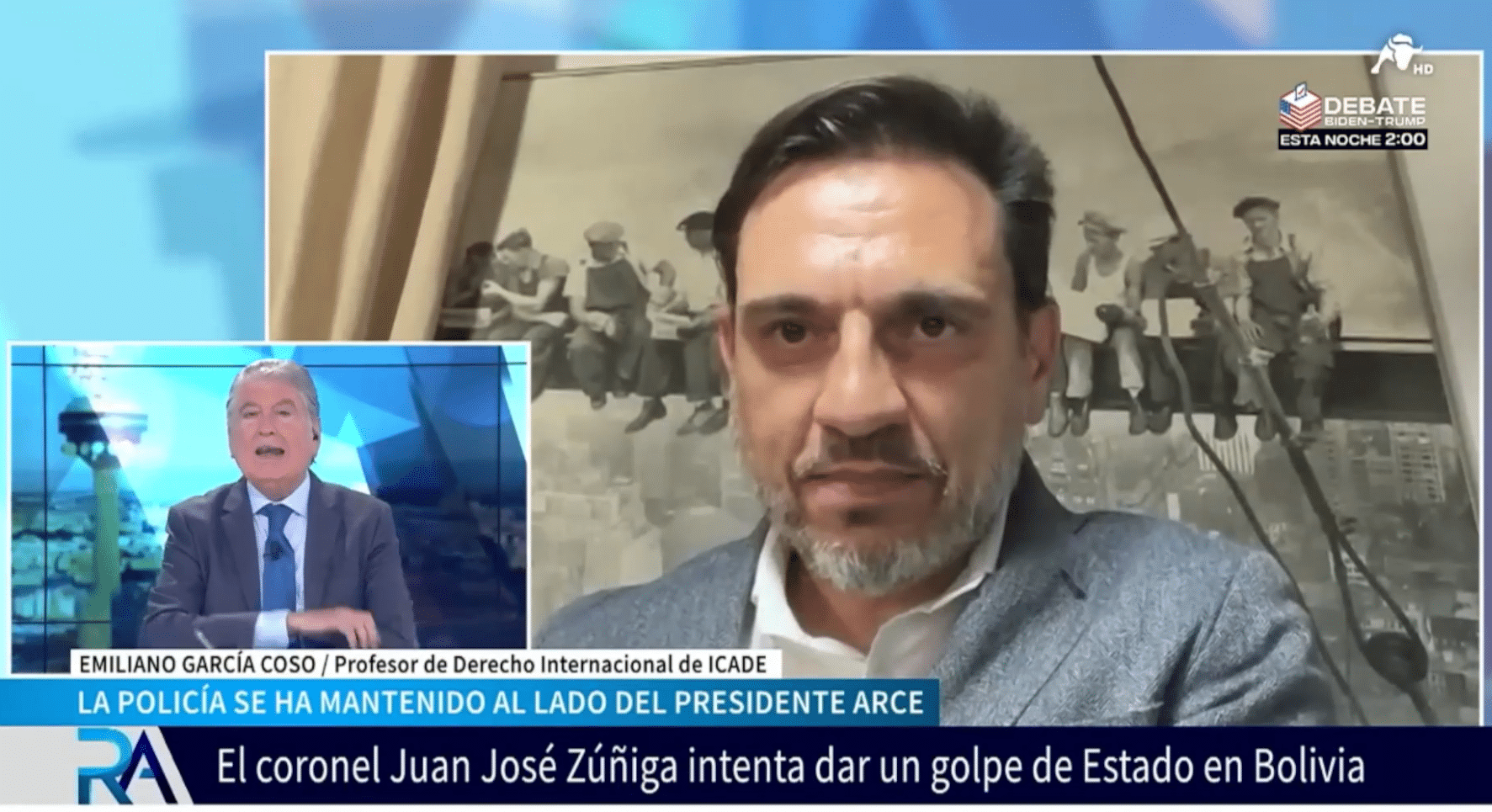 El análisis del profesor de ICADE Emiliano García Cosa sobre el intento de golpe de Estado en Bolivia