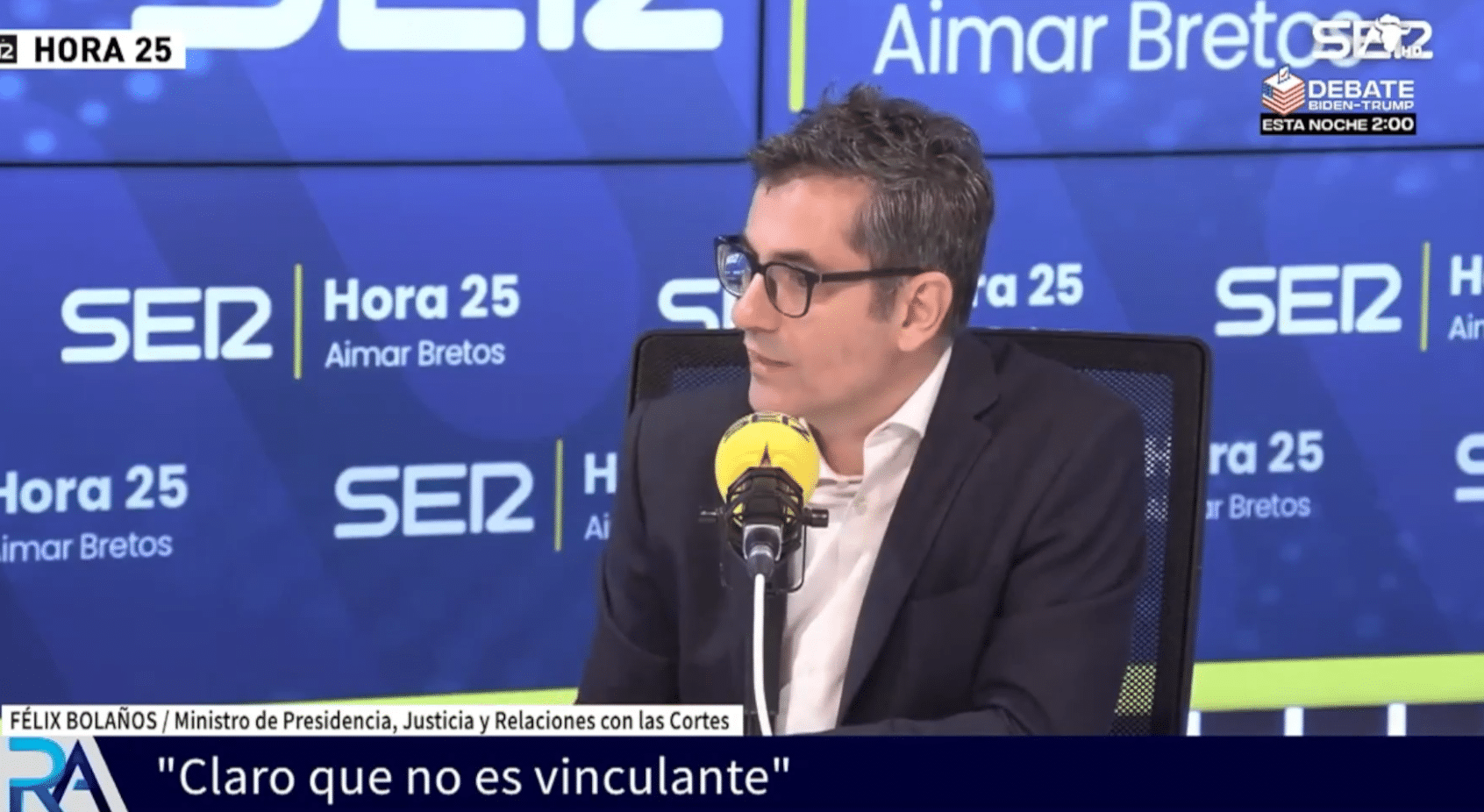 Primeras discrepancias sobre la reforma del CGPJ: Feijóo y Bolaños discuten sobre si la elección de los vocales es o no vinculante
