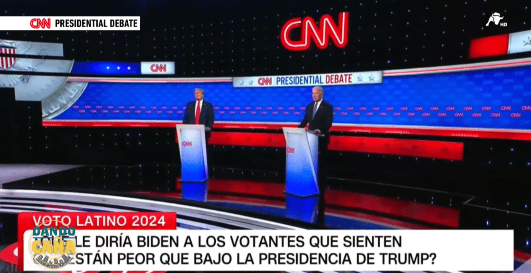 Donald Trump deja por los suelos a un Joe Biden desorientado en el debate presidencial de CNN
