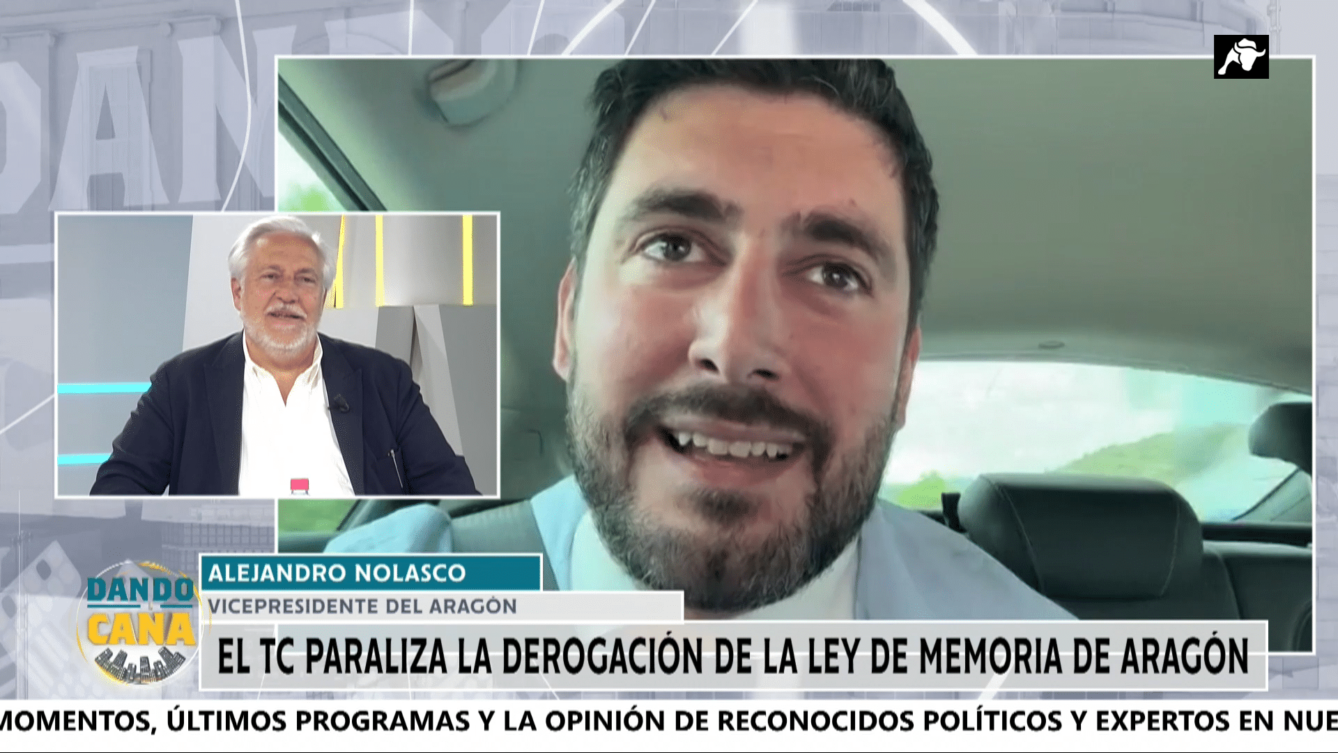 Nolasco se planta frente al TC de Sánchez: “Mientras sea vicepresidente de Aragón, no”