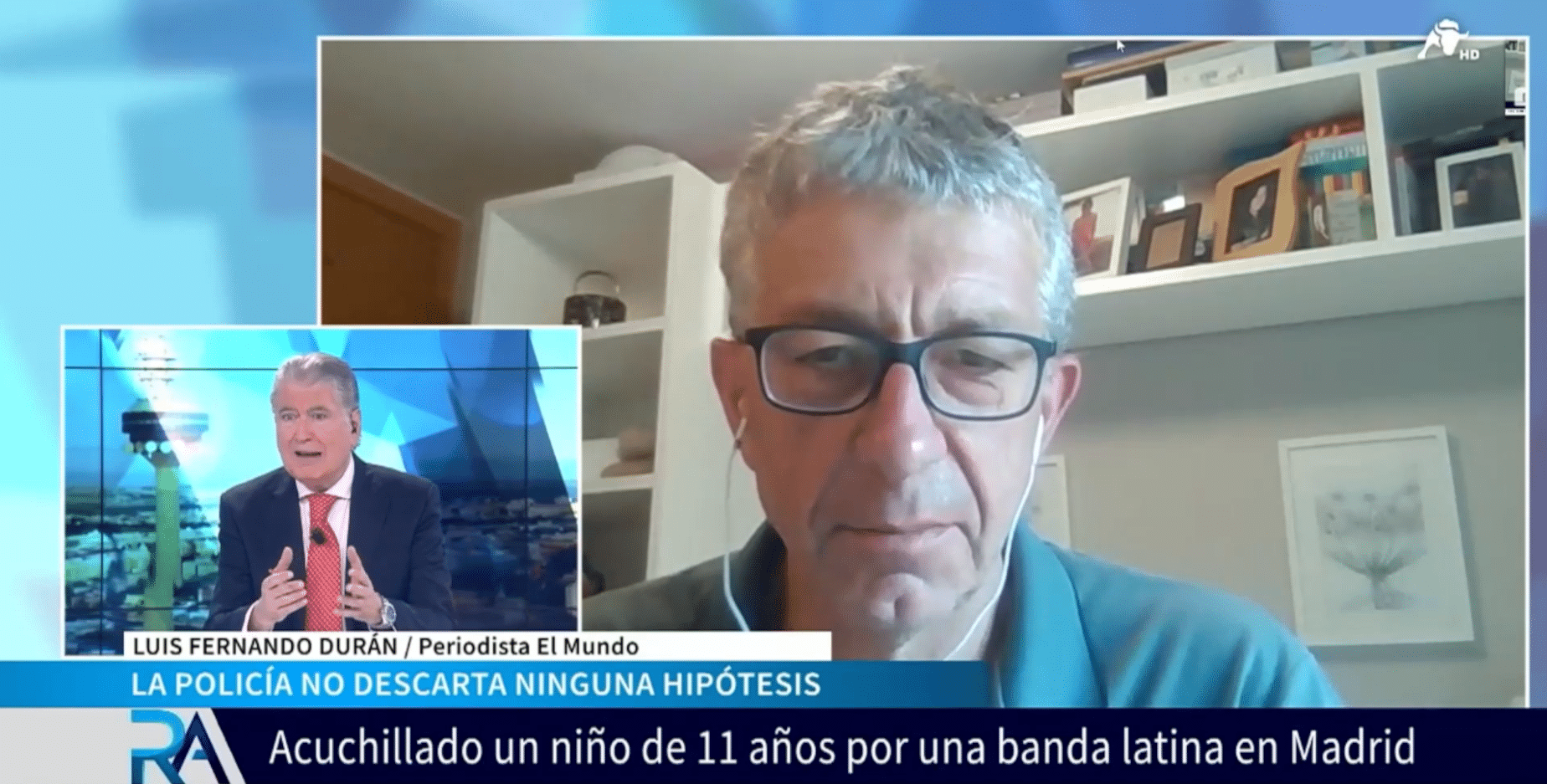 Bandas latinas en Madrid. Luis Fernando Durán, periodista de El Mundo: «La Policía ha detenido a 100 pandilleros y tiene una gran base de datos para identificados cuando delinquen»