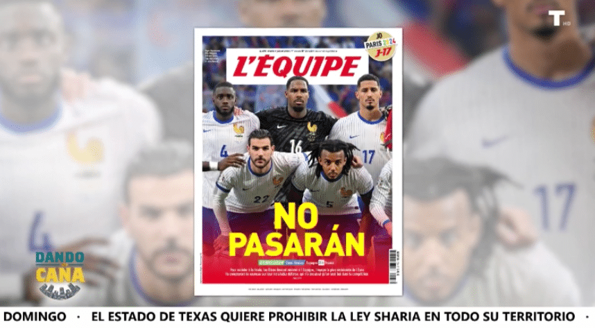 El periódico francés que se burlaba de España con un “no pasarán”
