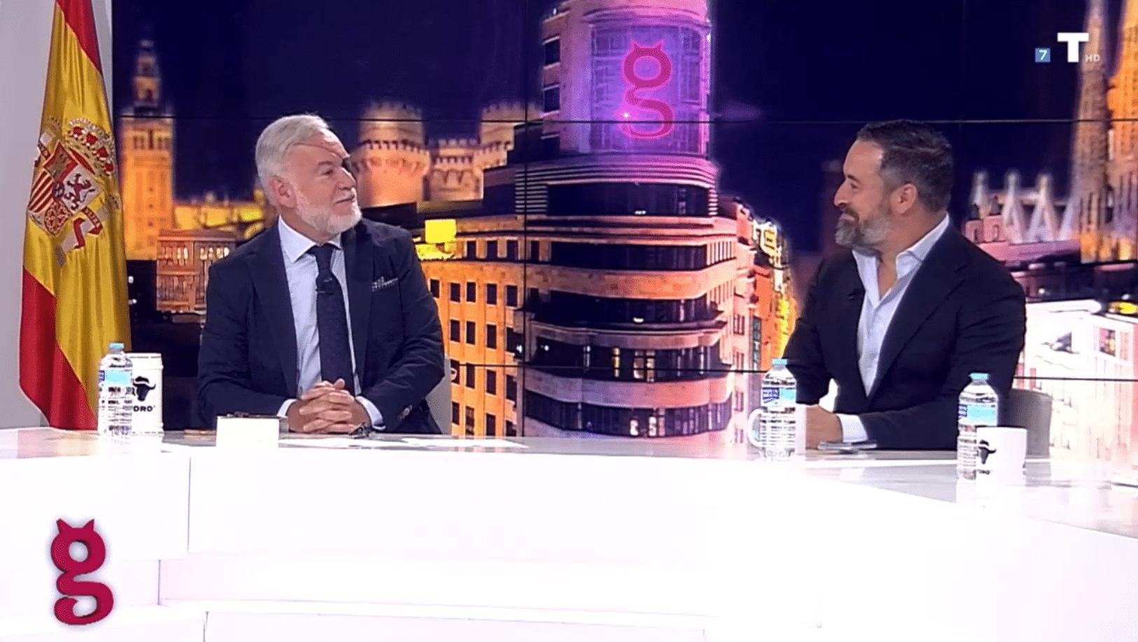 Primera entrevista de Abascal en El Gato al Agua tras la ruptura con el PP