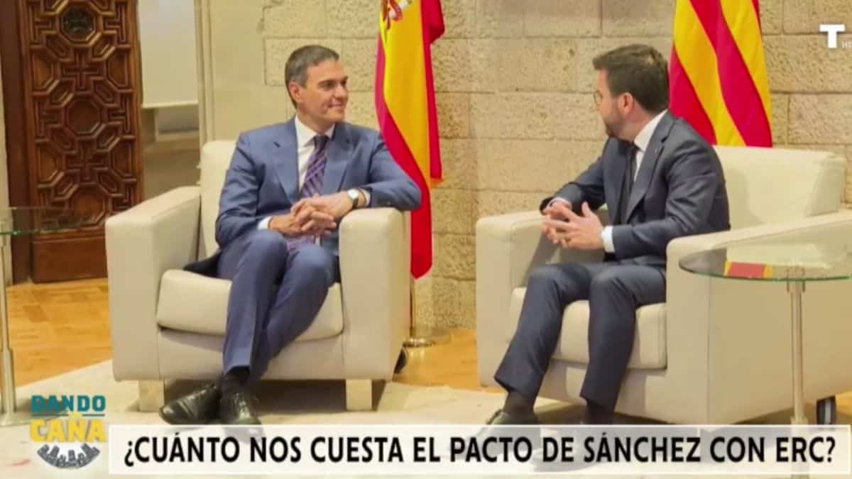 ¿Cuánto nos cuesta el pacto de Sánchez con ERC?