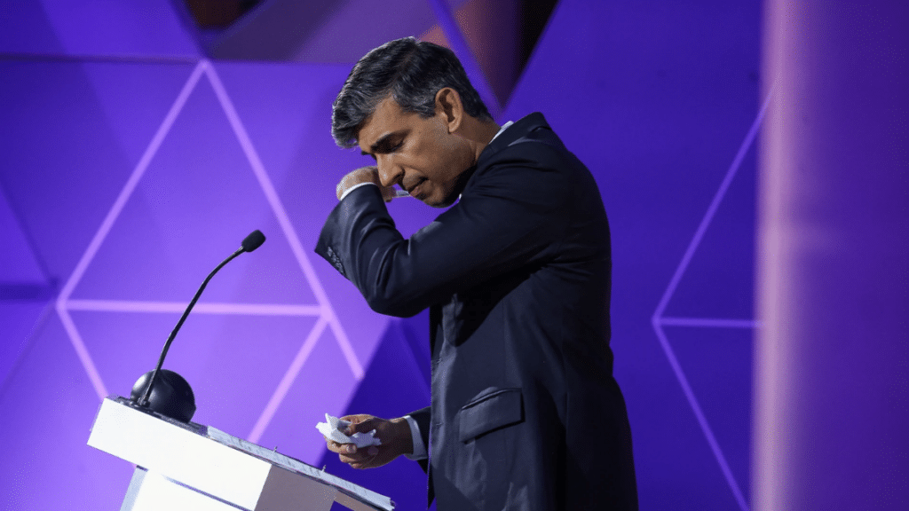 Sunak dimite como líder del Partido Conservador tras la derrota electoral