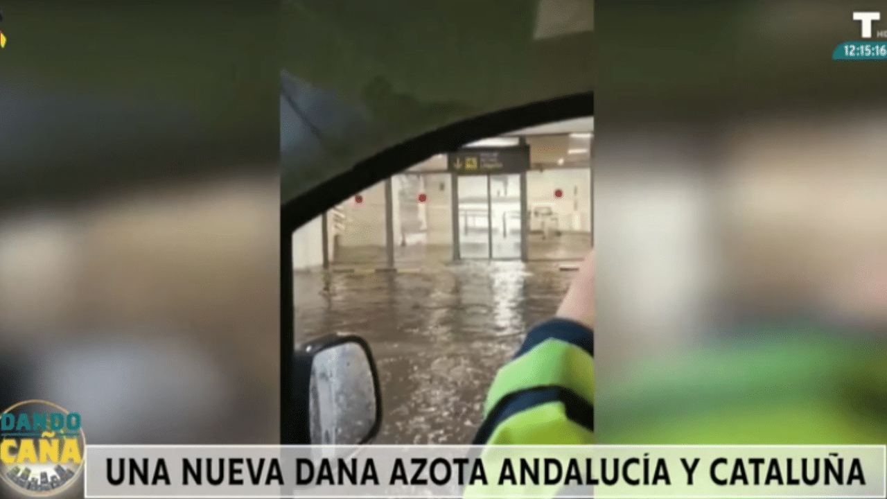 Las imágenes de la nueva DANA que ha azotado Málaga y Tarragona