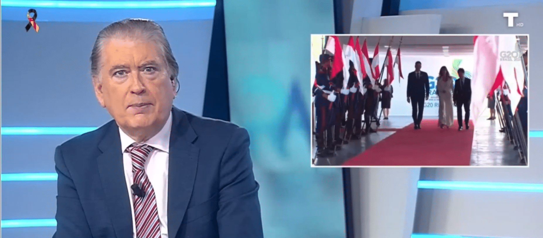 Begoña, espantada del juez Peinado y ‘»de pasarela» en el G-20: «¡Vergonzoso!»