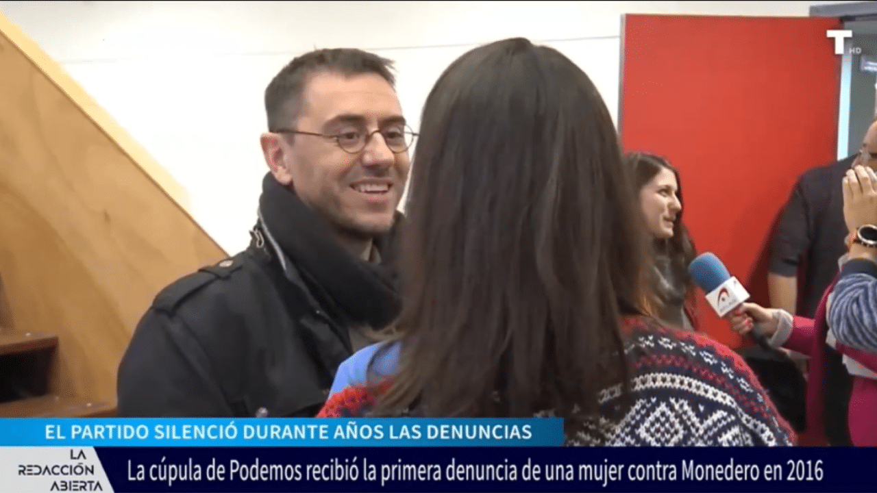 ¿Ha mentido Podemos? La primera denuncia contra Monedero por acoso sexual llegó en 2016, pero la formación no actuó hasta 2023