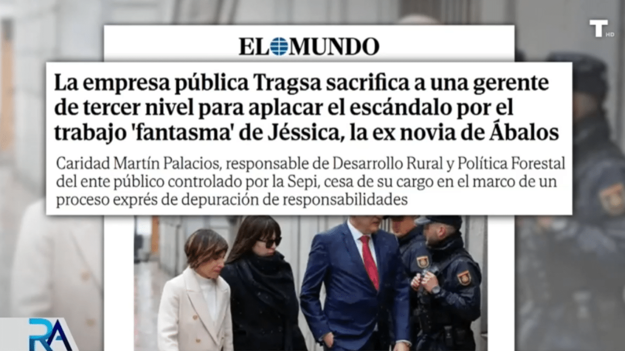 Hacienda investiga si la contratación de la exnovia de Ábalos en empresas públicas fue irregular: Tragsatec cesa a una de sus empleadas