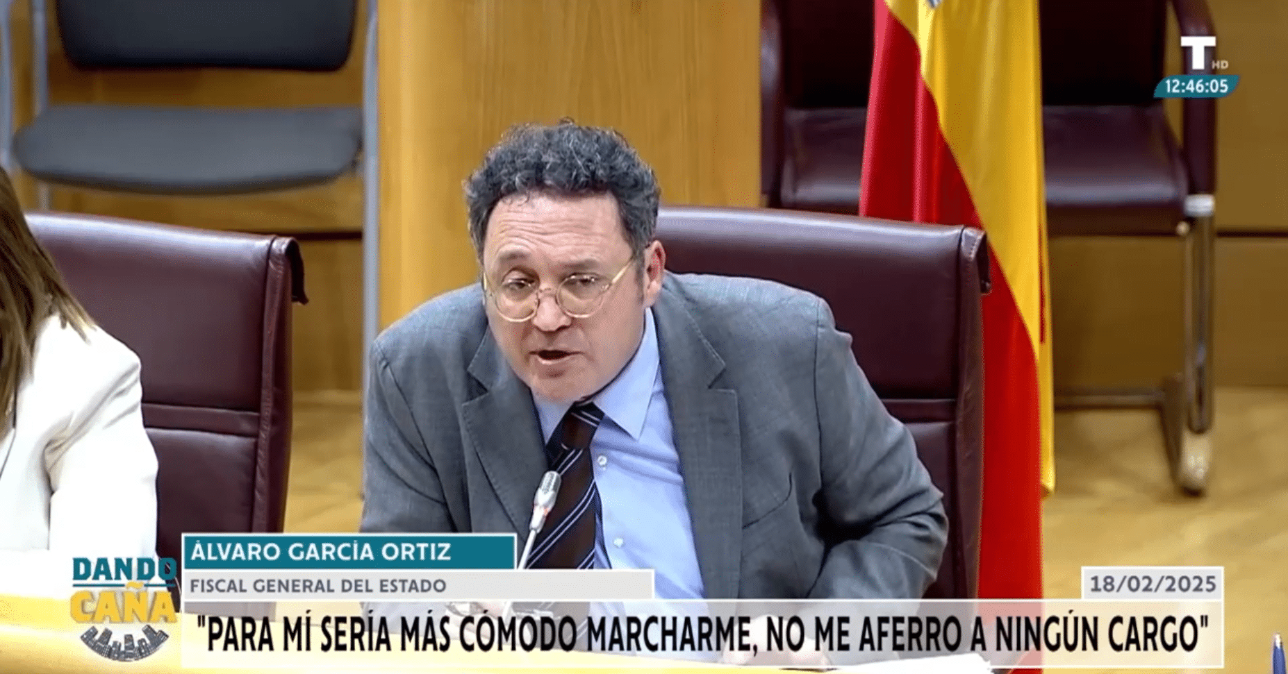 Álvaro García Ortiz se niega a dimitir a pesar de “no ser cómodo” y presentarse como víctima