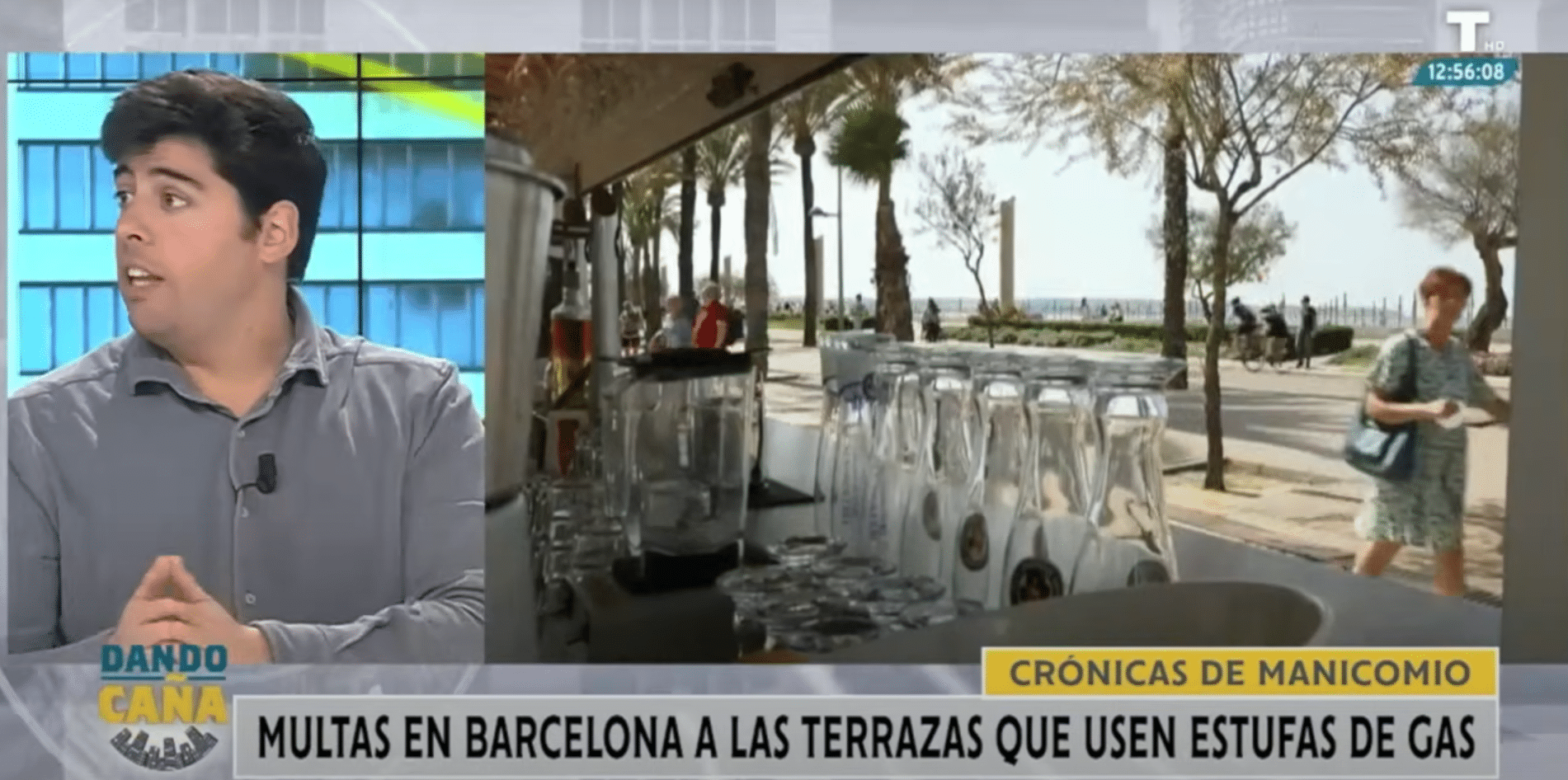 Barcelona prohíbe las estufas de gas en las terrazas por el cambio climático