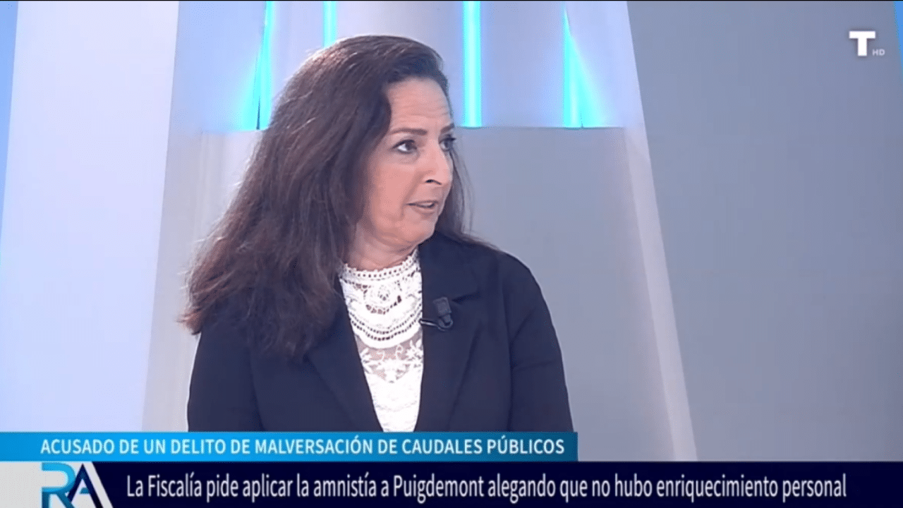 Aplicación de la AMNISTÍA a PUIGDEMONT. Marta Castro (VOX): «Me sorprendería que el Supremo eche marcha atrás»