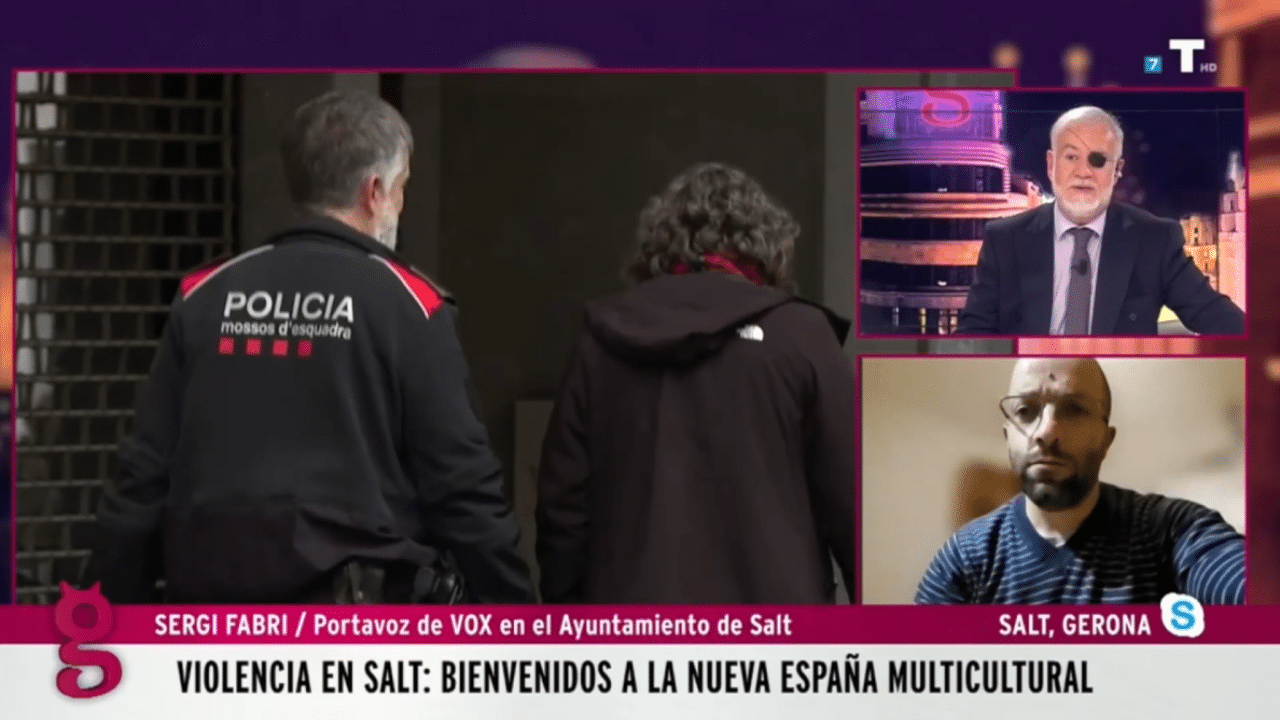 “Los vecinos de Salt estamos hasta los cojones de la violencia multicultural”