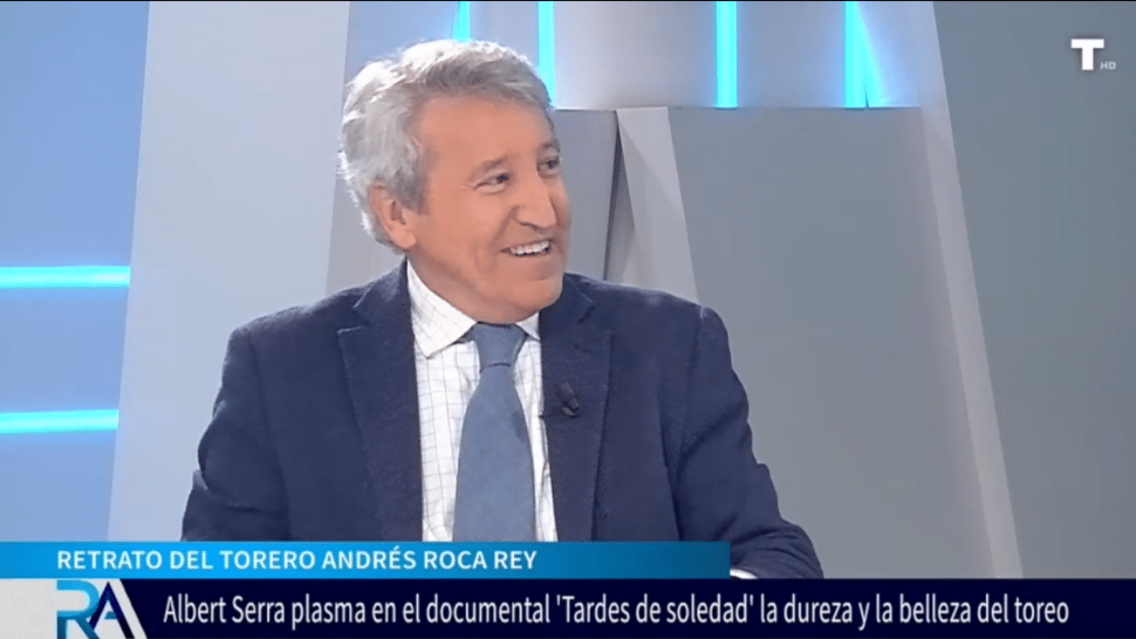 AGAPITO MAESTRE hace una defensa férrea de la TAUROMAQUIA y recomienda con fervor el documental sobre ROCA REY.