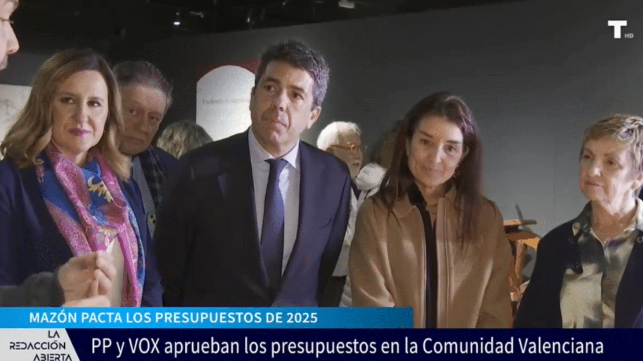 MAZÓN pacta con VOX los PRESUPUESTOS valencianos a cambio de ceder en INMIGRACIÓN y PACTO VERDE
