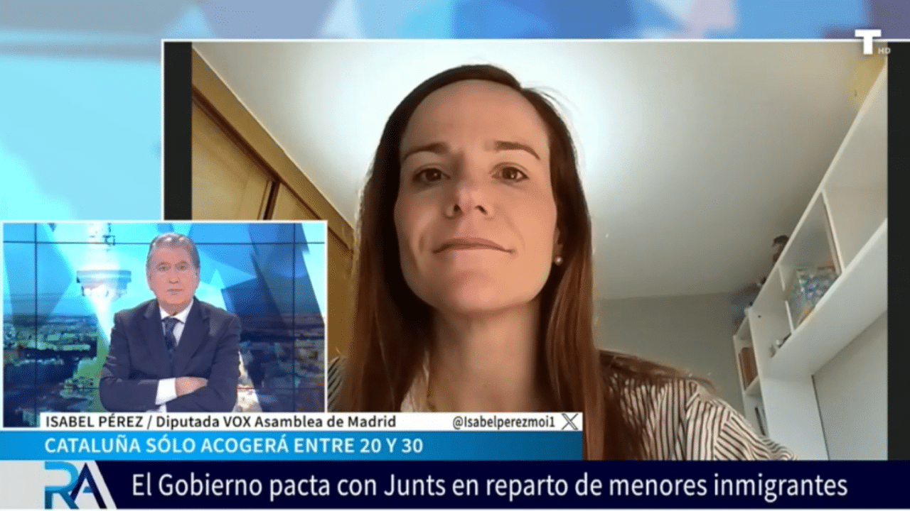 REPARTO MENAS. Isabel Pérez Moñino (VOX): «Si el PP no quiere menas, lo tienen que decir claramente»