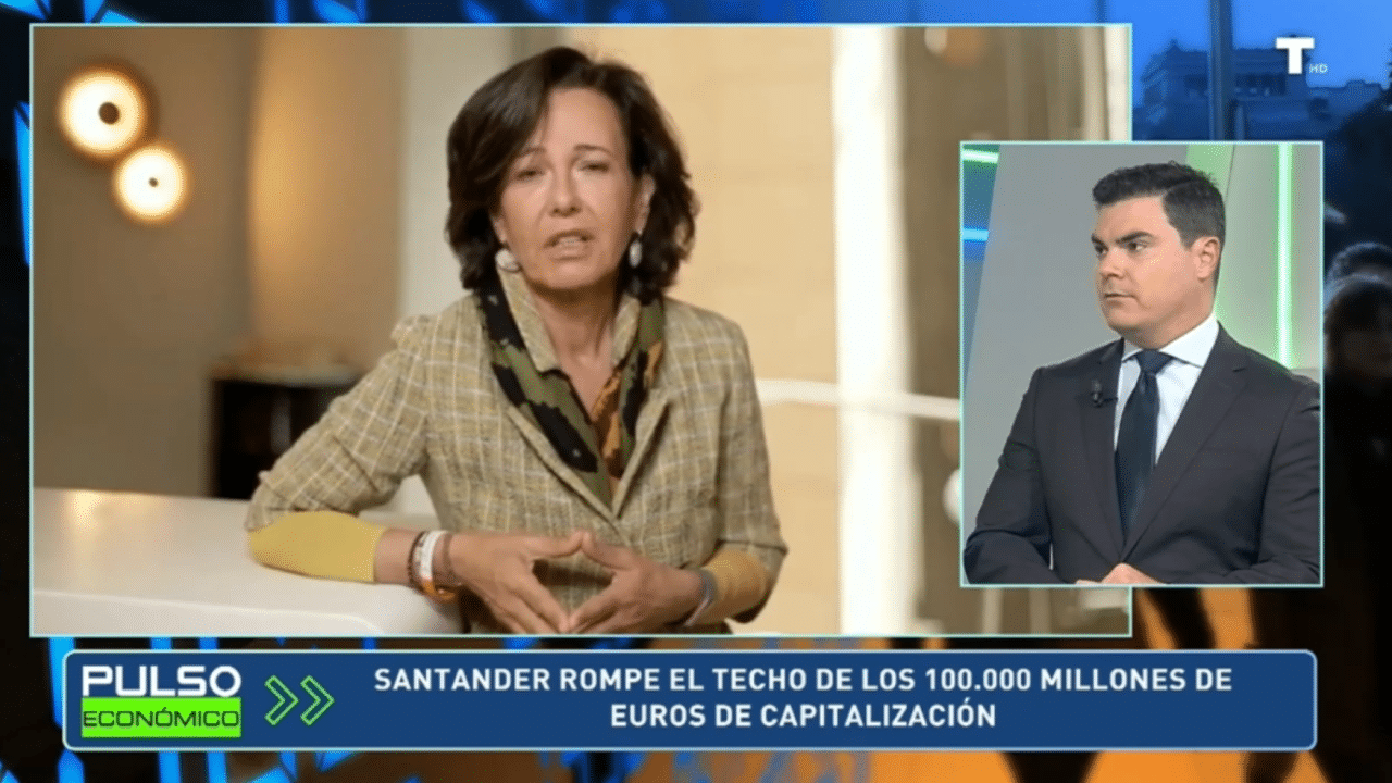 Los peros del récord de Santander en capitalización