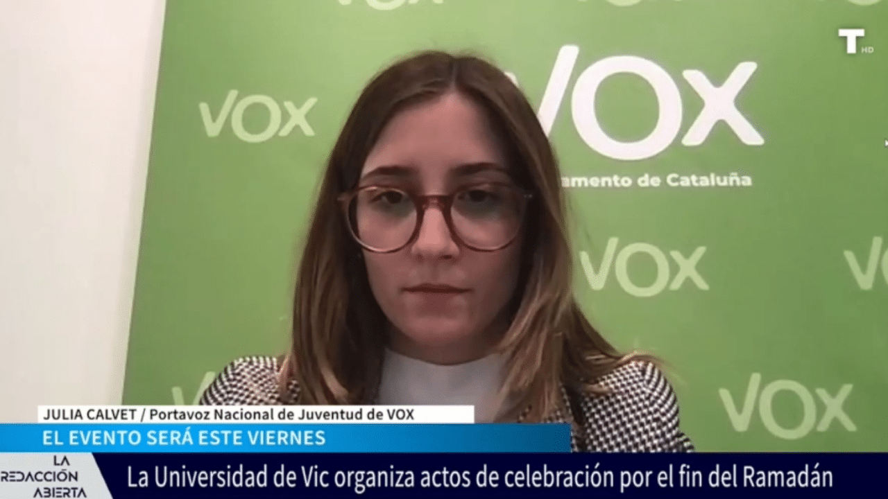 VOX exige no celebrar el fin del RAMADÁN en la Universidad Vic: «Reniegan de nuestras raíces católicas»
