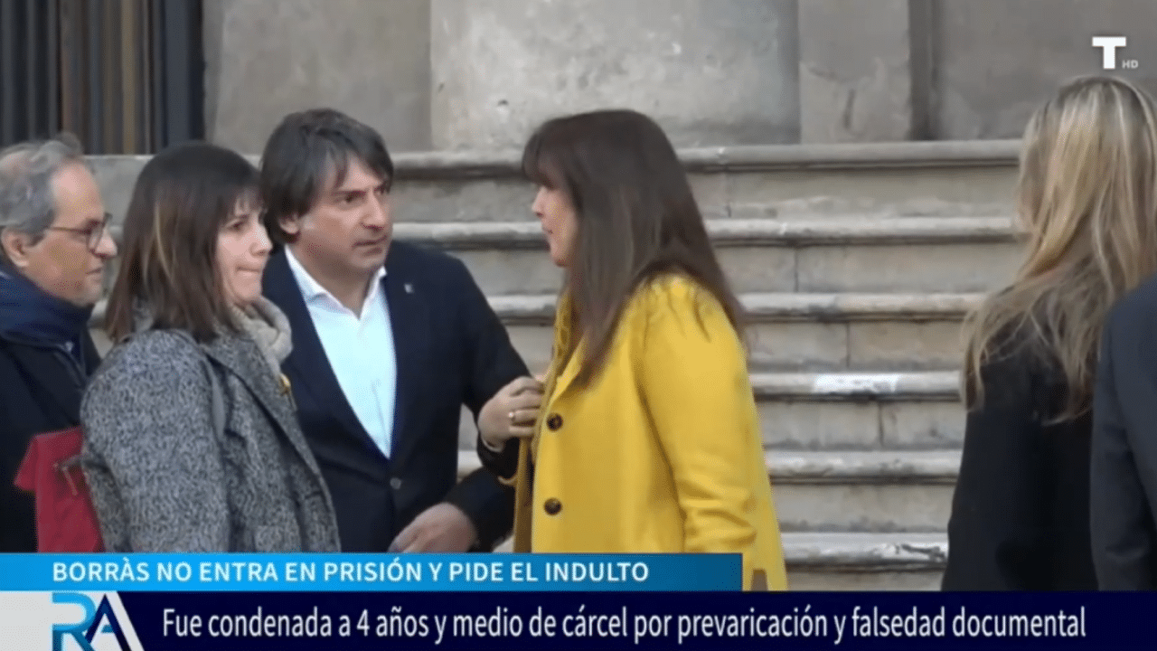 ¿Justicia especial para los políticos? Borràs se libra de la cárcel y pide el indulto