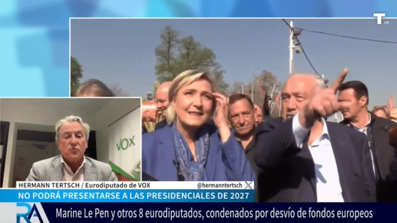 MARINE LE PEN, INHABILITADA. Hermann Tertsch: «Es una operación política de humillación»