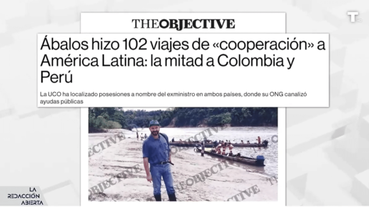 Nuevos detalles de las aventuras de Ábalos: ahora en América