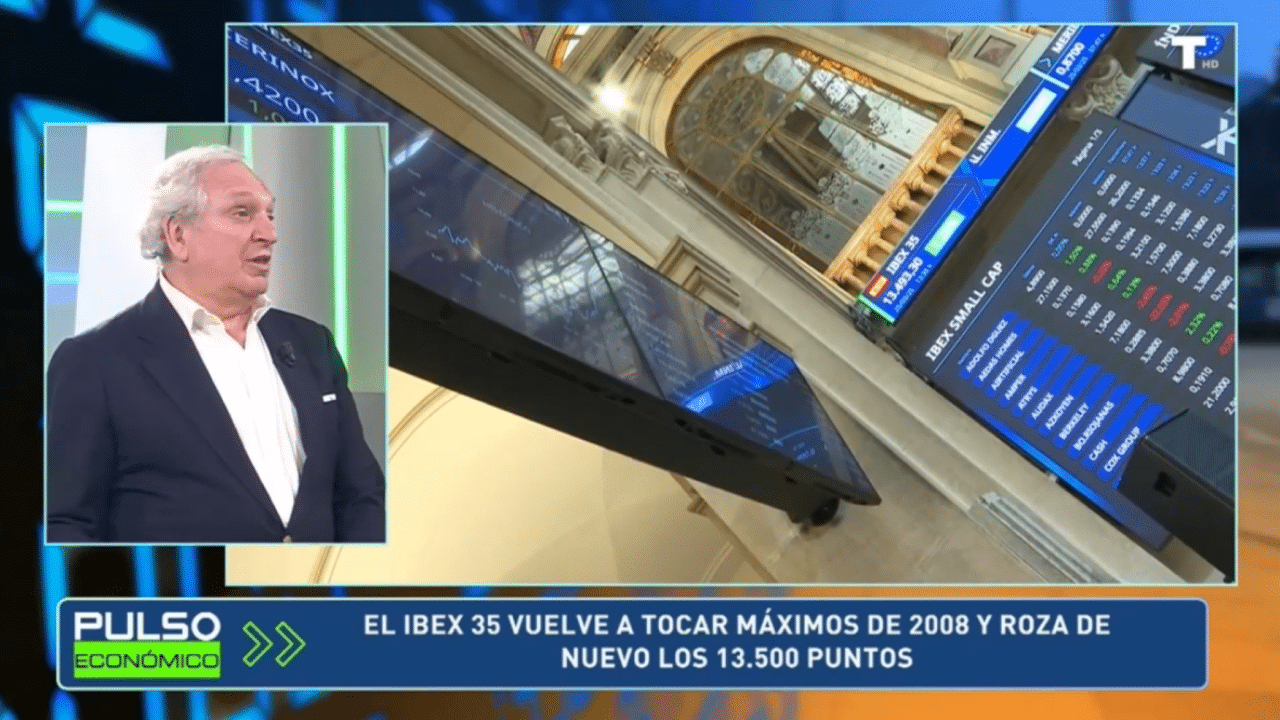 El IBEX pierde el miedo y roza los 13.500 puntos
