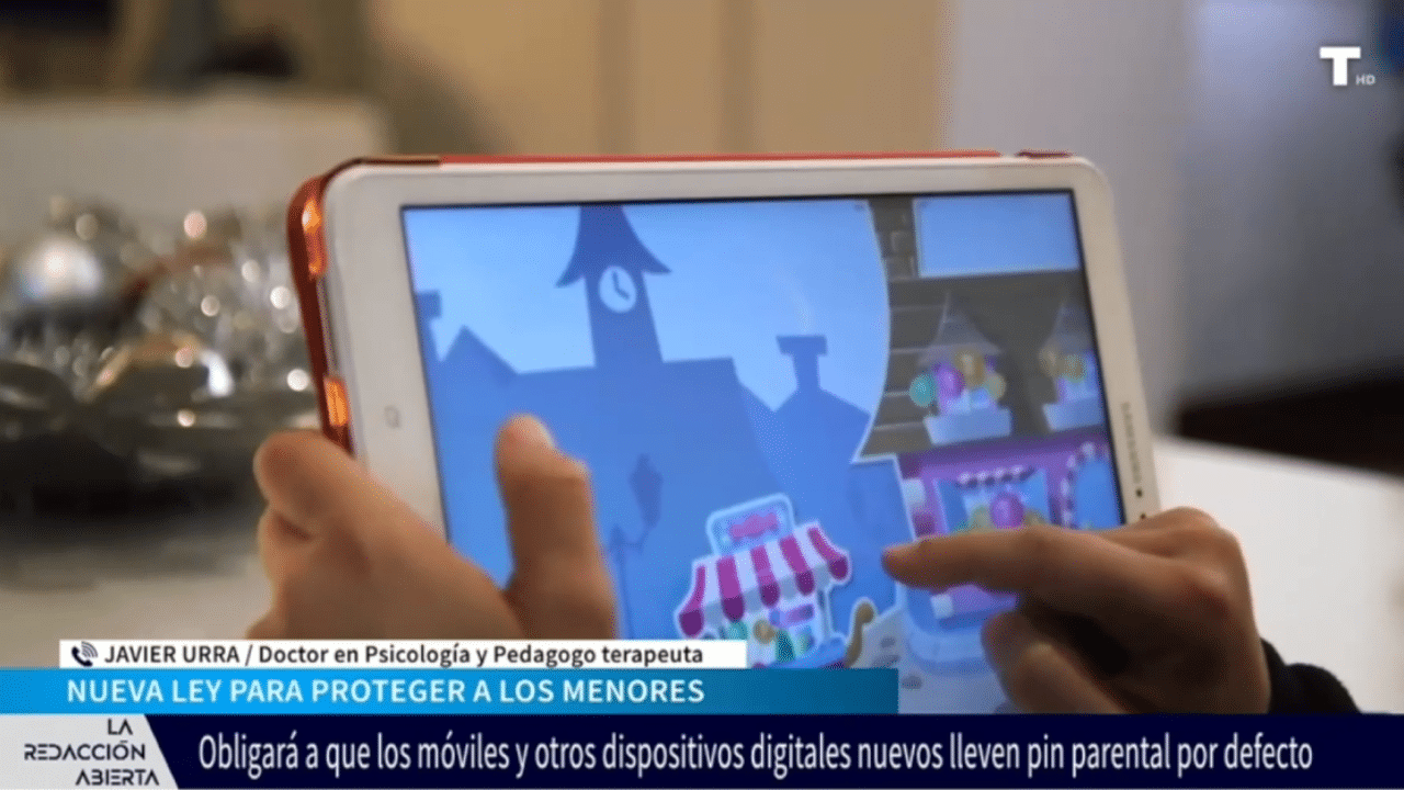 LEY para proteger a los MENORES en INTERNET. Javier Urra: «Es buena, pero los sistemas son fáciles de engañar».