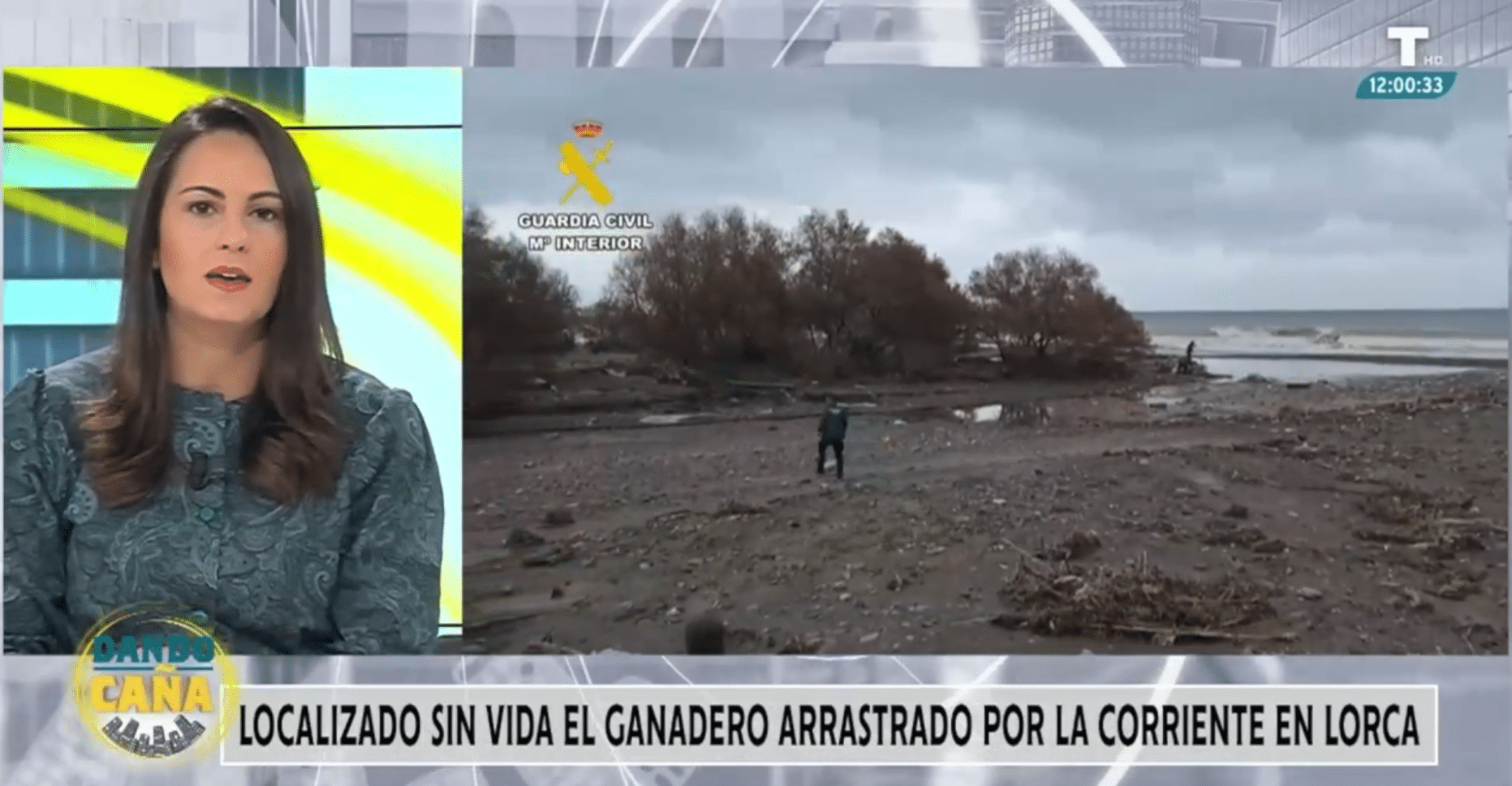Localizan el cuerpo sin vida de un ganadero en Lorca tras desbordarse la rambla de Ramonete