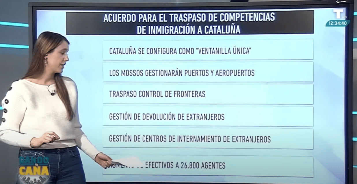 El traspaso de competencias migratorias a Cataluña: esto es lo que han firmado PSOE y Junts