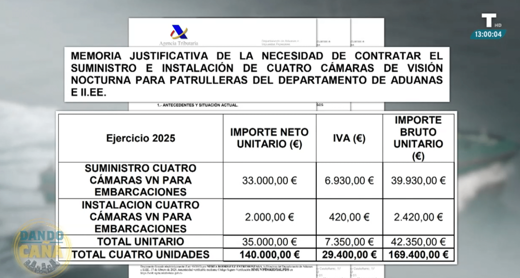 Las patrulleras de Aduanas contra el narcotráfico tienen estropeada la visión nocturna
