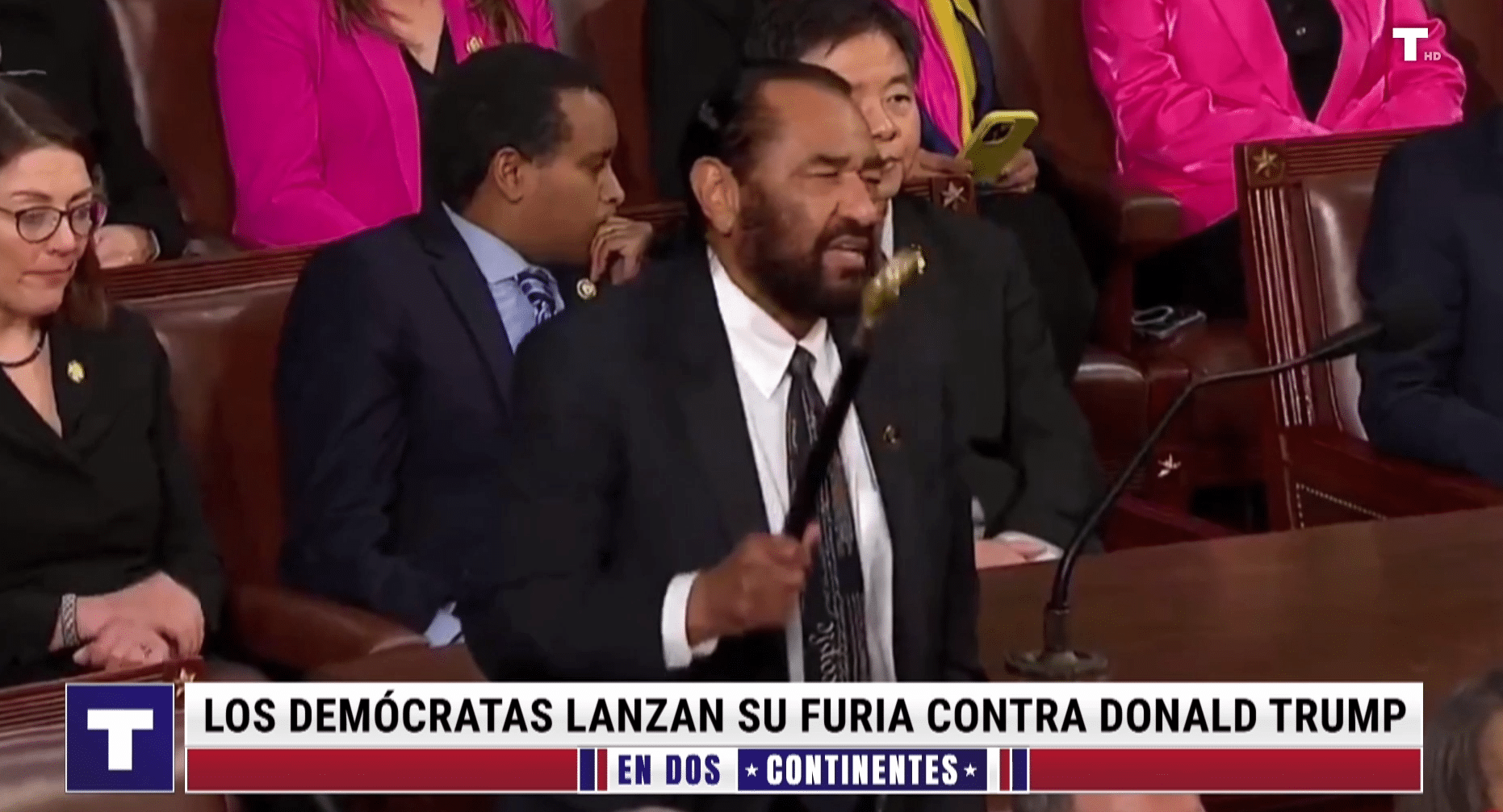 Al Green, el Congresista expulsado por Donald Trump