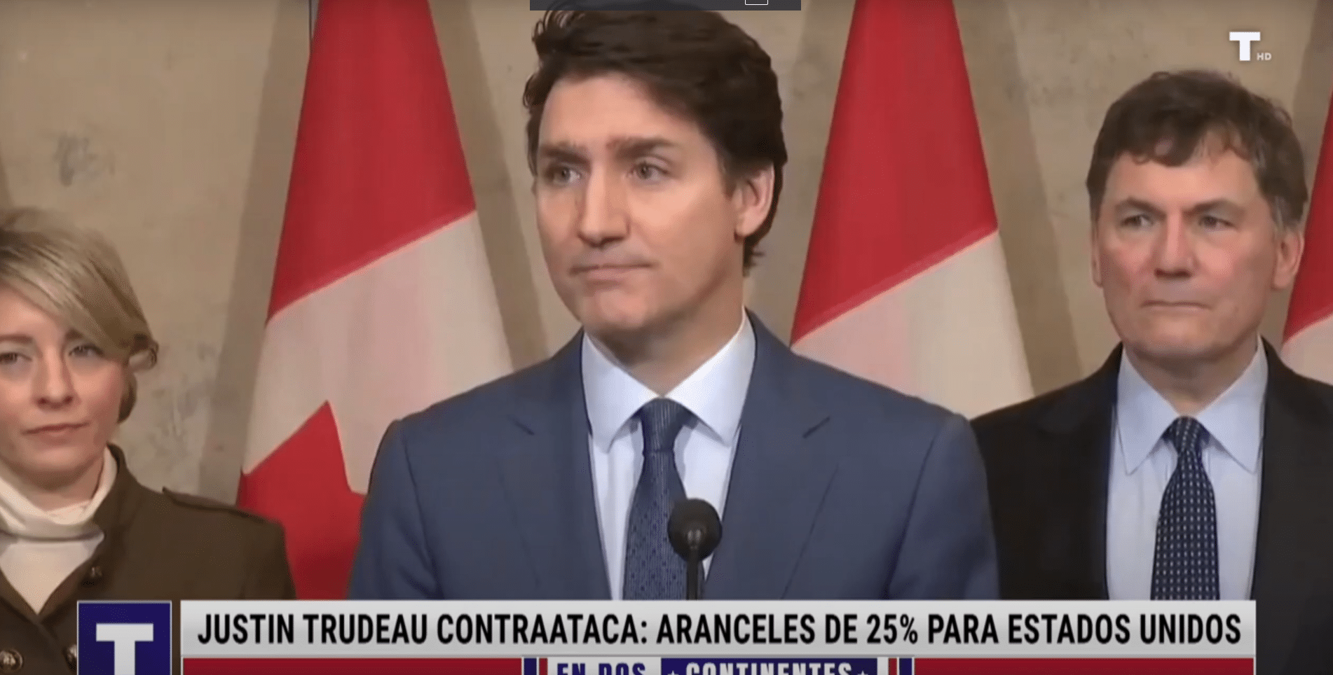 Trudeau y Trump se enzarzan en una guerra de aranceles