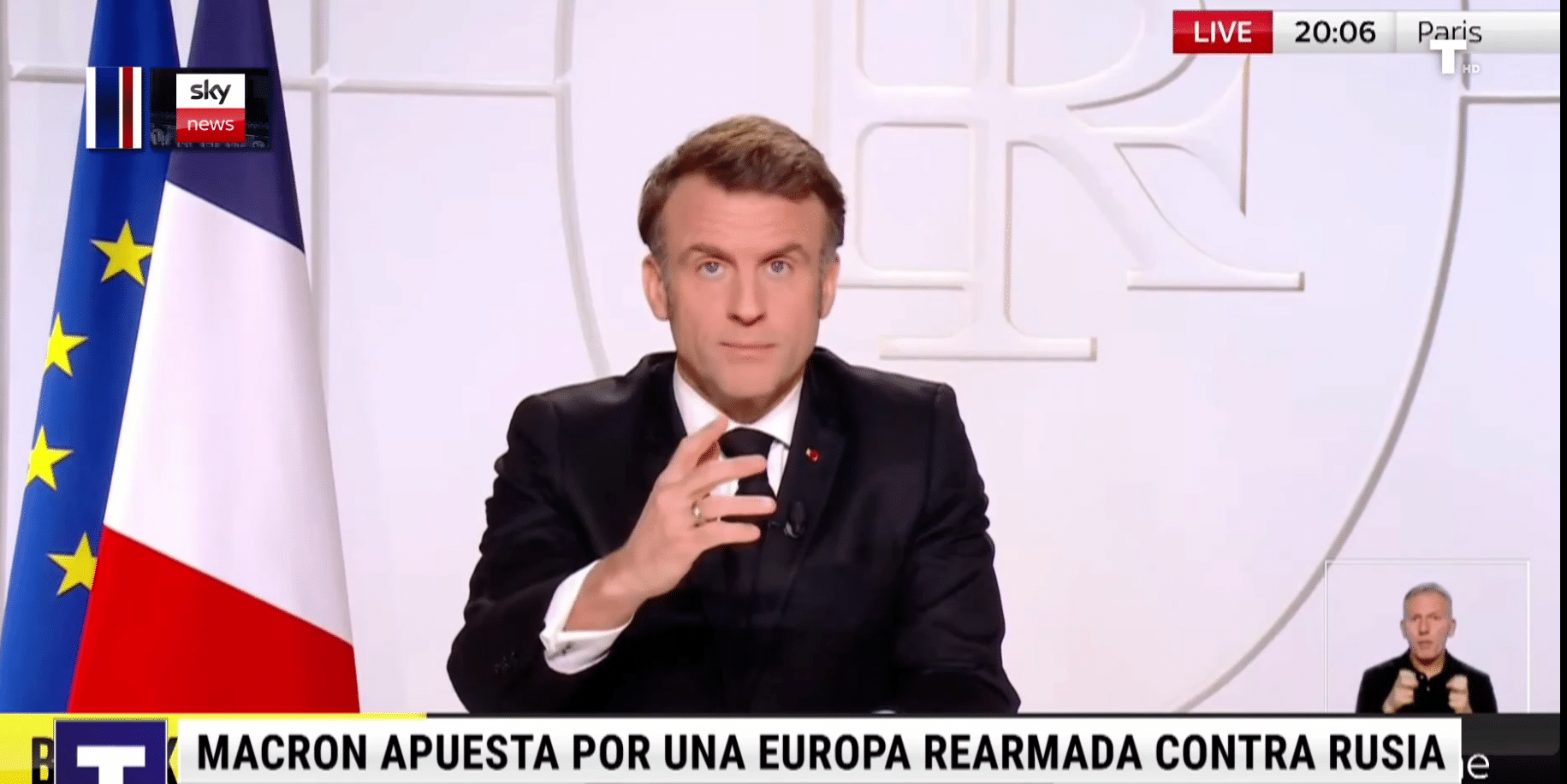 Macron y Trump: La batalla por Ucrania… y Europa