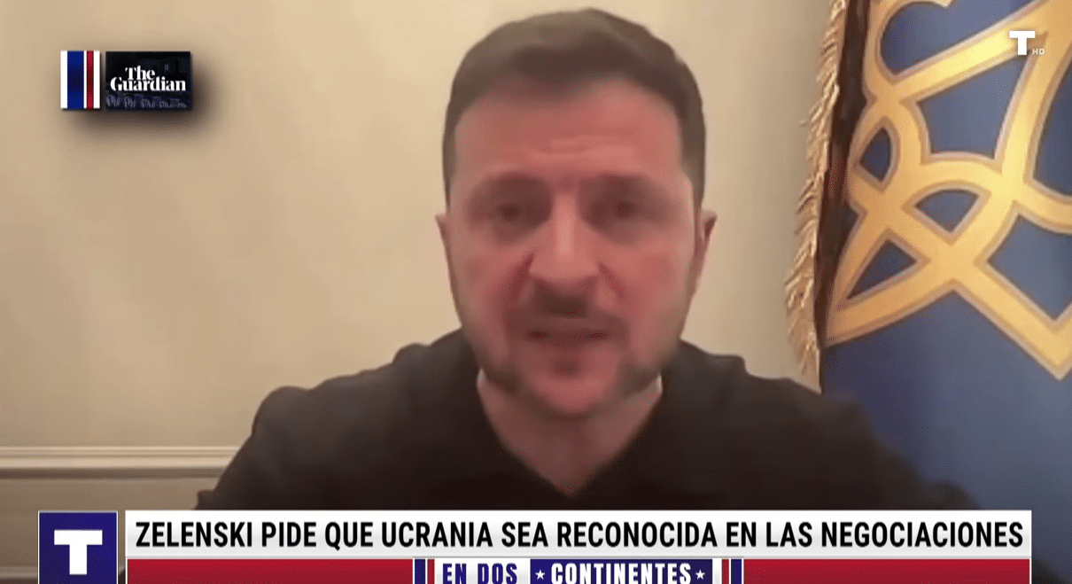 Zelenski quiere a Ucrania ‘fuera del menú’ ruso