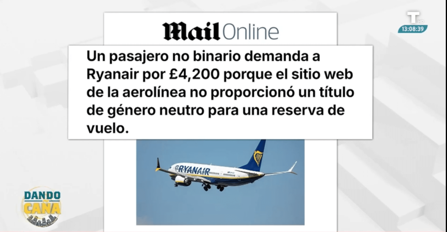 Un pasajero demanda a Ryanair por no dar la opción de género neutro al reservar un billete