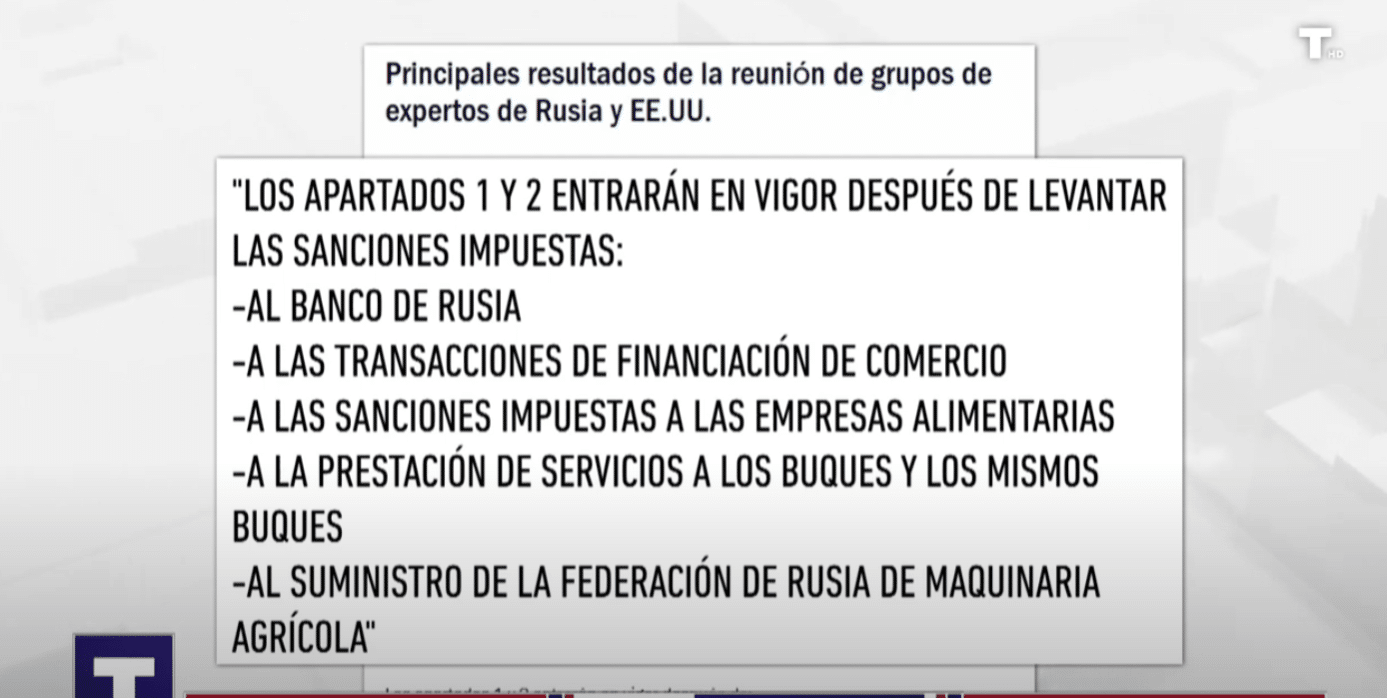 Rusia acepta una tregua en el Mar Negro… con condiciones
