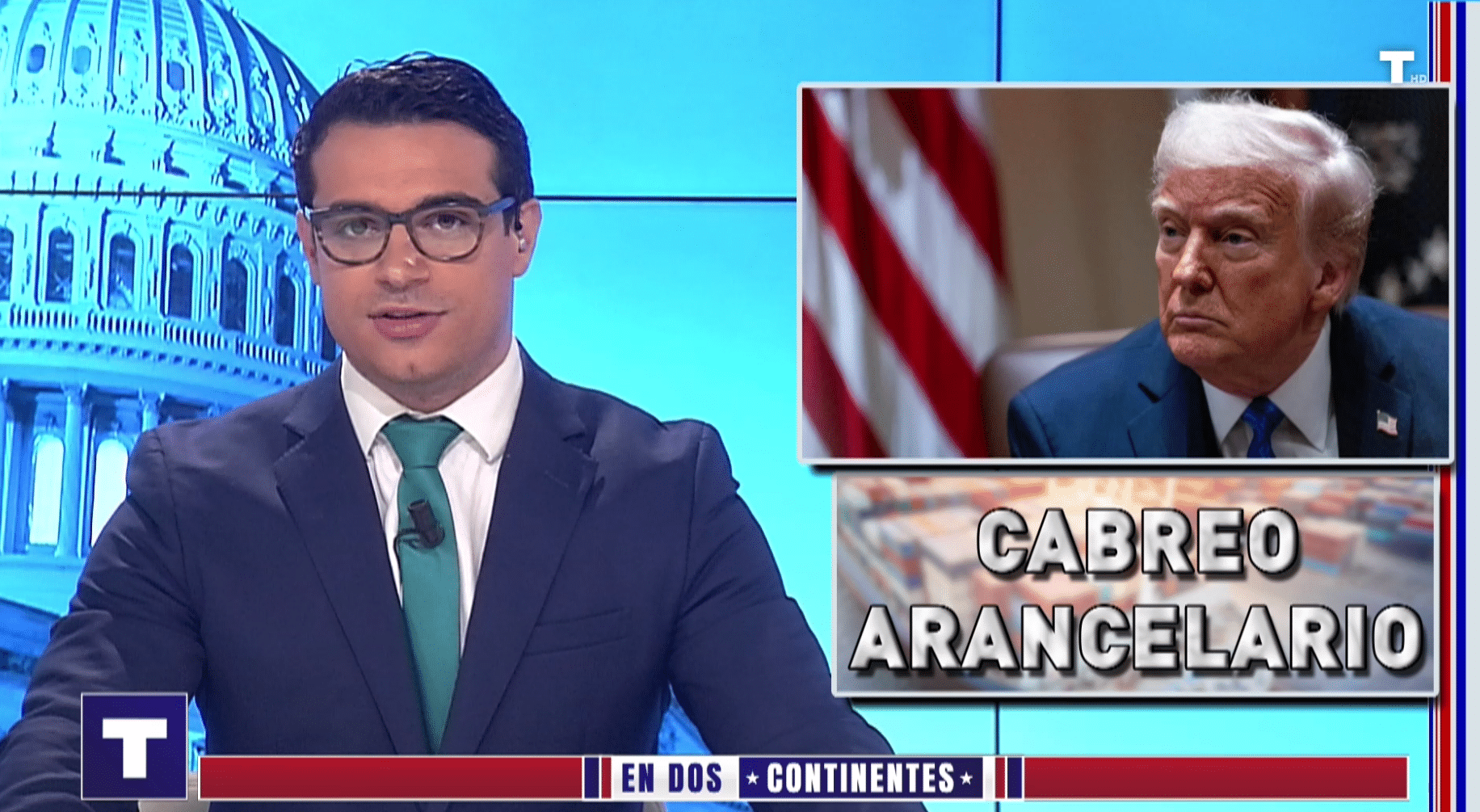 En Dos Continentes |  Cabreo Mundial: Aranceles y planes de guerra | 27/03/25