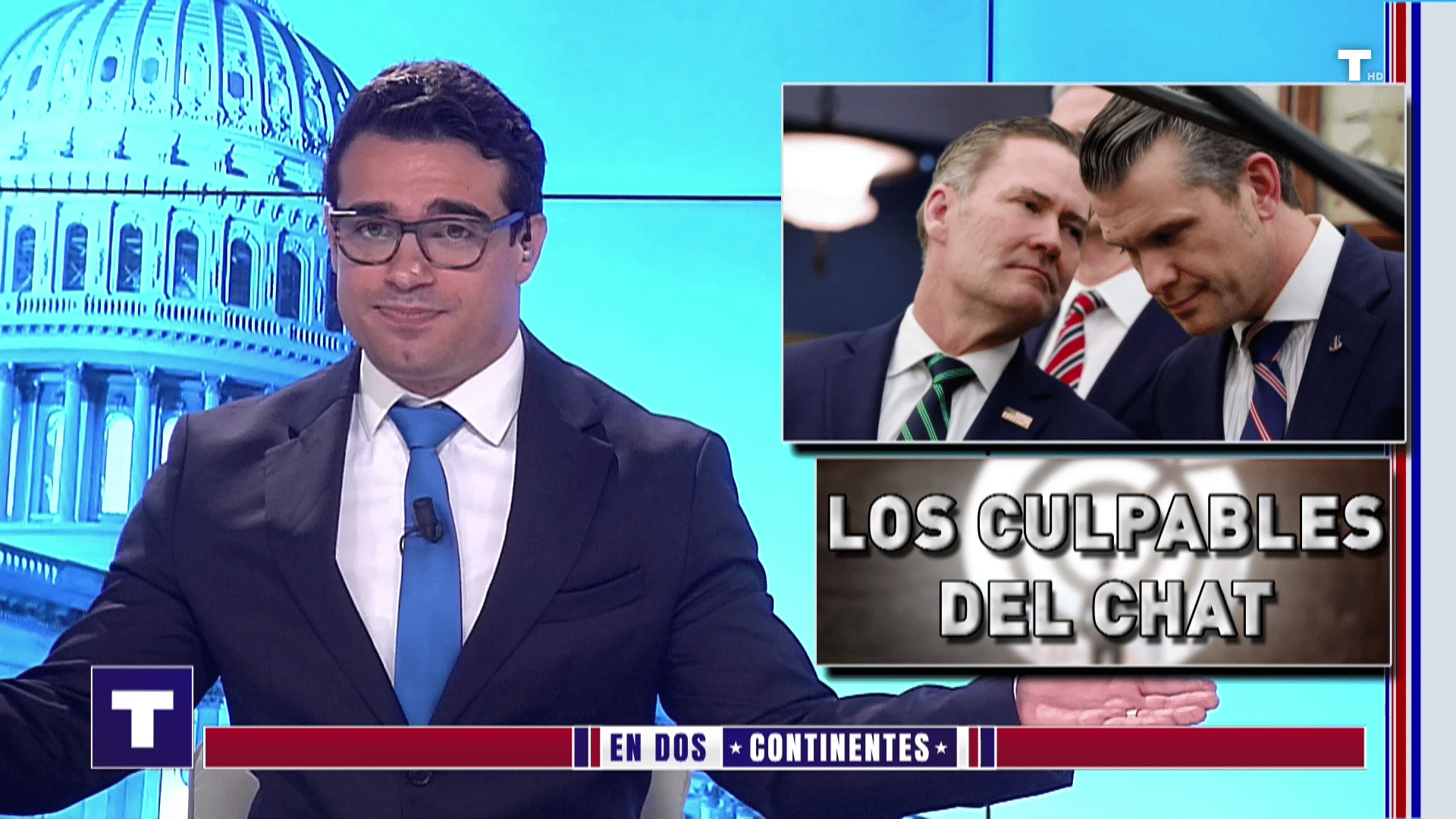 En Dos Continentes | El Chat de la Administración Trump y Yemen, ¡al descubierto! | 25/03/25