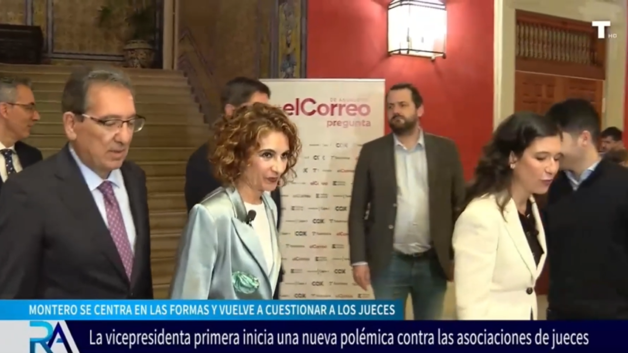 Sentencia ALVES. Montero se excusa en las formas y vuelve a cuestionar a los jueces.