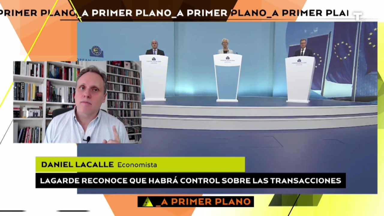«Es meter a un policía en tu nevera» Lacalle afirma que el euro digital es un «Gran Hermano» que controlará todo
