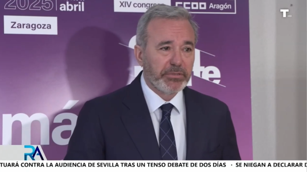 CCOO de Aragón celebra su XIV Congreso en Zaragoza con la presencia del presidente Jorge Azcón