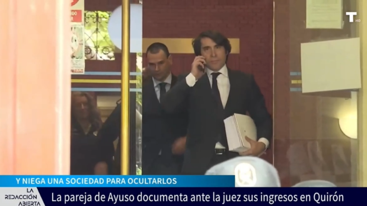 La pareja de Ayuso niega irregularidades ante la jueza: justifica sus negocios con Quirón