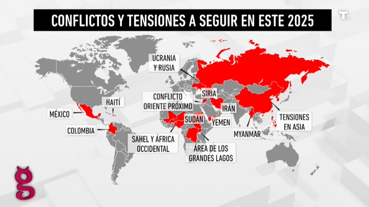 El mundo mira a las guerras de Ucrania y Gaza, pero hay muchas más