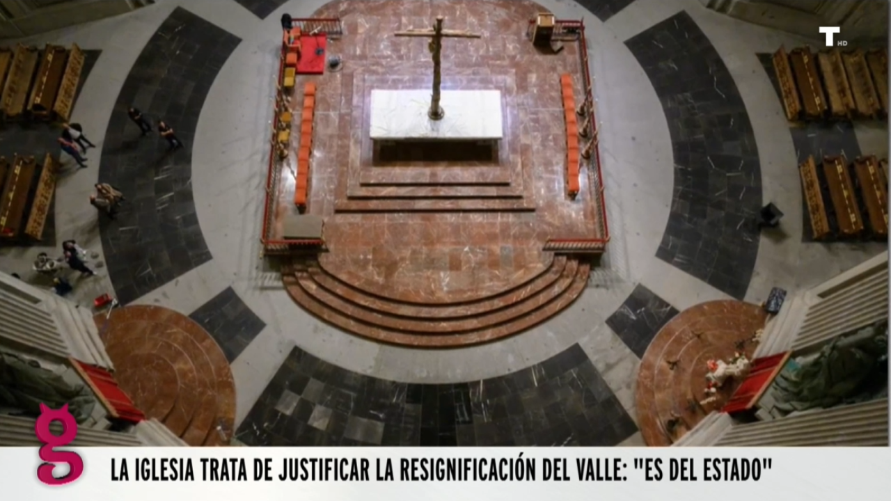 La Iglesia trata de justificar la rendición de Valle de los Caídos
