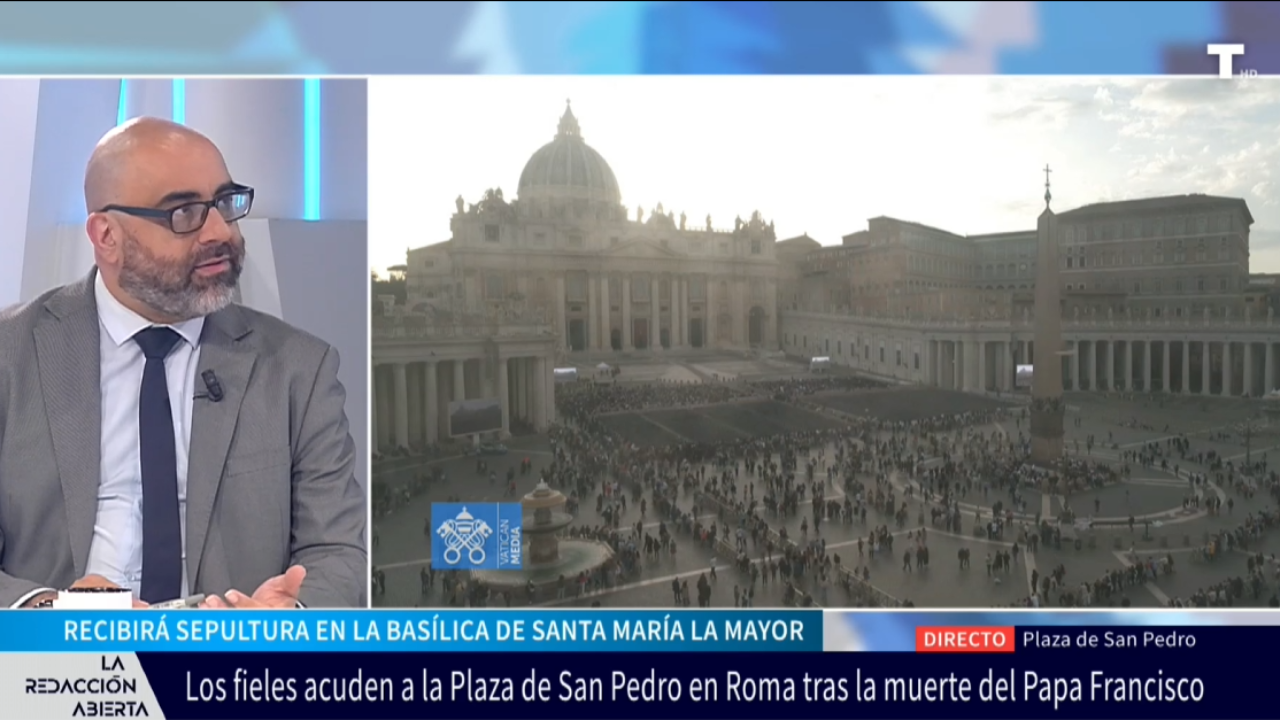 MUERE EL PAPA FRANCISCO. Ruiz de la Serna: «La cuestión social ha sido muy importante en su pontificado»