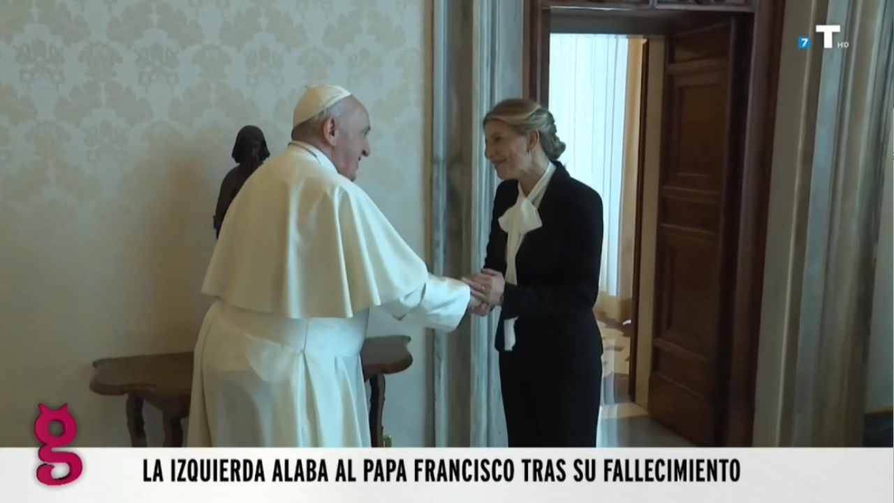 La izquierda nacional e internacional alaba al Papa, ¿por qué será? 